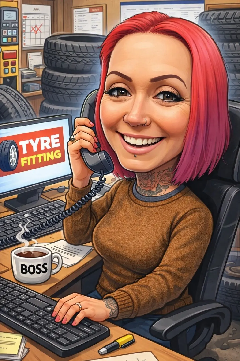 Ema — co-owner of HEtyres